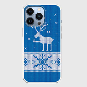 Чехол для iPhone 13 Pro с принтом Олень   класс в Петрозаводске,  |  | зима | новый год | олень | снег | снежинки
