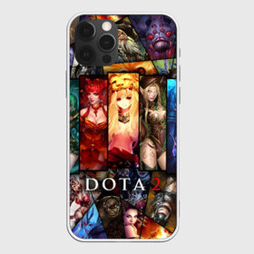 Чехол для iPhone 12 Pro Max с принтом Dota-2 Девушки в Петрозаводске, Силикон |  | Тематика изображения на принте: dota 2 коллаж | девушки | игра | монстры | оружие