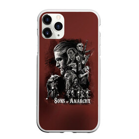 Чехол для iPhone 11 Pro матовый с принтом Sons Of Anarchy в Петрозаводске, Силикон |  | sons of anarchy | анархии | сыны