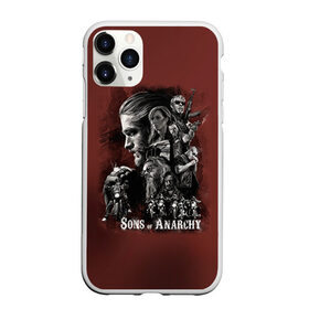 Чехол для iPhone 11 Pro Max матовый с принтом Sons Of Anarchy в Петрозаводске, Силикон |  | sons of anarchy | анархии | сыны
