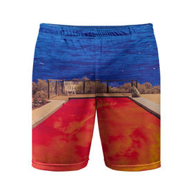 Мужские шорты 3D спортивные с принтом Red Hot Chili Peppers в Петрозаводске,  |  | chili | heavy | hot | metal | peppers | red | rhcp | rock | trash | кидис | метал | рок | хеви | энтони