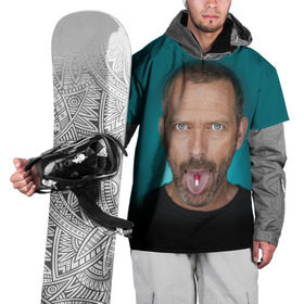 Накидка на куртку 3D с принтом Доктор Хаус в Петрозаводске, 100% полиэстер |  | Тематика изображения на принте: doctor | house | все лгут | доктор | лори | хауз | хаус | хью