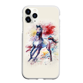 Чехол для iPhone 11 Pro матовый с принтом Лошадь Арт 1 в Петрозаводске, Силикон |  | horse | horseshoe | акварель | головалошади | грива | жеребец | животные | конь | лошадь | лошадьскрыльями | подкова | природа | рисуноккрасками