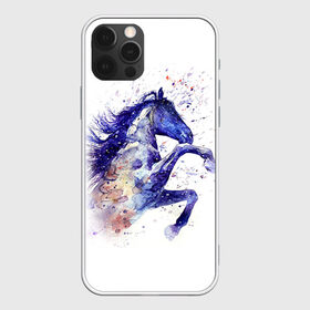 Чехол для iPhone 12 Pro Max с принтом Лошадь Арт 4 в Петрозаводске, Силикон |  | Тематика изображения на принте: horse | horseshoe | акварель | головалошади | грива | единорог | жеребец | животные | конь | лошадь | лошадьскрыльями | подкова | природа | рисуноккрасками