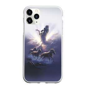 Чехол для iPhone 11 Pro матовый с принтом Лошади 3 в Петрозаводске, Силикон |  | horse | horseshoe | акварель | головалошади | грива | единорог | жеребец | животные | конь | лошадь | лошадьскрыльями | подкова | природа | рисуноккрасками