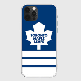 Чехол для iPhone 12 Pro с принтом Toronto Maple Leafs в Петрозаводске, силикон | область печати: задняя сторона чехла, без боковых панелей | Тематика изображения на принте: hockey | nhl | toronto maple leafs | нхл | хоккей