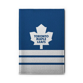 Обложка для автодокументов с принтом Toronto Maple Leafs в Петрозаводске, натуральная кожа |  размер 19,9*13 см; внутри 4 больших “конверта” для документов и один маленький отдел — туда идеально встанут права | Тематика изображения на принте: hockey | nhl | toronto maple leafs | нхл | хоккей