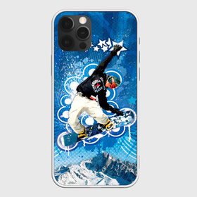 Чехол для iPhone 12 Pro Max с принтом Экстрим в Петрозаводске, Силикон |  | Тематика изображения на принте: extreme | snowboard | сноуборд | сноубордист | спорт | экстрим