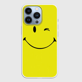 Чехол для iPhone 13 Pro с принтом Смайл в Петрозаводске,  |  | emoji | smile | жёлтый | смайл | смайлик | улыбка | эмодзи | эмоции