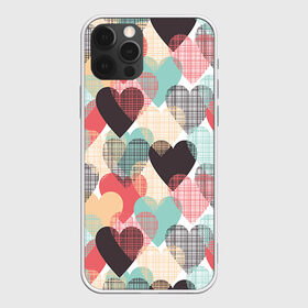 Чехол для iPhone 12 Pro Max с принтом Сердечки в Петрозаводске, Силикон |  | Тематика изображения на принте: 14 февраля | love | валентин | влюбленные | любовь | сердечко | сердце