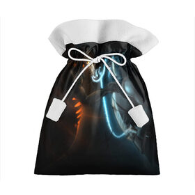 Подарочный 3D мешок с принтом Razor and shadow fiend в Петрозаводске, 100% полиэстер | Размер: 29*39 см | Тематика изображения на принте: dota 2 | razor | shadow fiend | дота 2