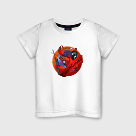 Детская футболка хлопок с принтом Рак MLG в Петрозаводске, 100% хлопок | круглый вырез горловины, полуприлегающий силуэт, длина до линии бедер | cancer | mlg | рак