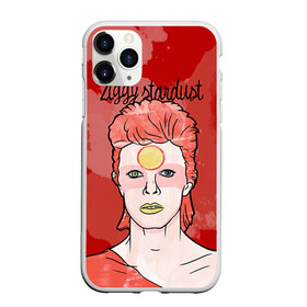 Чехол для iPhone 11 Pro матовый с принтом Ziggy Stardust в Петрозаводске, Силикон |  | Тематика изображения на принте: bowie | david | ziggy stardust | боуи | дэвид | музыкант | певец | рок