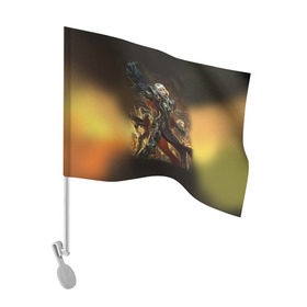 Флаг для автомобиля с принтом Adepta Sororitas в Петрозаводске, 100% полиэстер | Размер: 30*21 см | 40000 | 40k | adepta sororitas | warhammer | вархаммер | ваха | сестры битвы