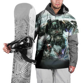 Накидка на куртку 3D с принтом Терминатор в Петрозаводске, 100% полиэстер |  | Тематика изображения на принте: 40000 | 40k | terminator | warhammer | броня | вархаммер | ваха | терминатор