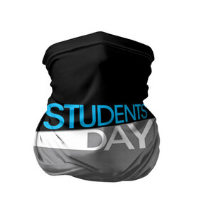 Бандана-труба 3D с принтом День студента в Петрозаводске, 100% полиэстер, ткань с особыми свойствами — Activecool | плотность 150‒180 г/м2; хорошо тянется, но сохраняет форму | student | день студента | студент | студенчество | татьянин день | универ