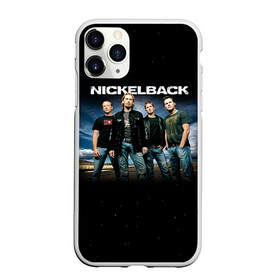 Чехол для iPhone 11 Pro Max матовый с принтом Nickelback в Петрозаводске, Силикон |  | nickelback | группа | никельбэк | рок