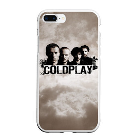 Чехол для iPhone 7Plus/8 Plus матовый с принтом Coldplay в Петрозаводске, Силикон | Область печати: задняя сторона чехла, без боковых панелей | coldplay | rock | колдплэй | рок