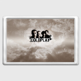 Магнит 45*70 с принтом Coldplay в Петрозаводске, Пластик | Размер: 78*52 мм; Размер печати: 70*45 | coldplay | rock | колдплэй | рок