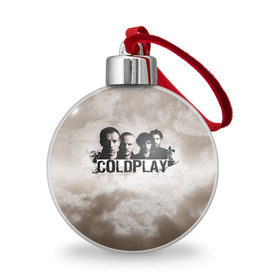 Ёлочный шар с принтом Coldplay в Петрозаводске, Пластик | Диаметр: 77 мм | coldplay | rock | колдплэй | рок