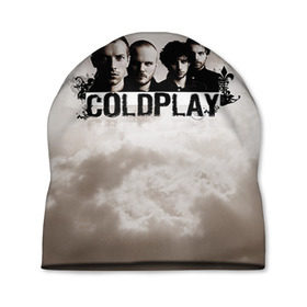 Шапка 3D с принтом Coldplay в Петрозаводске, 100% полиэстер | универсальный размер, печать по всей поверхности изделия | coldplay | rock | колдплэй | рок