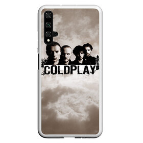 Чехол для Honor 20 с принтом Coldplay в Петрозаводске, Силикон | Область печати: задняя сторона чехла, без боковых панелей | coldplay | rock | колдплэй | рок