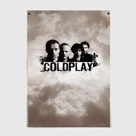 Постер с принтом Coldplay в Петрозаводске, 100% бумага
 | бумага, плотность 150 мг. Матовая, но за счет высокого коэффициента гладкости имеет небольшой блеск и дает на свету блики, но в отличии от глянцевой бумаги не покрыта лаком | coldplay | rock | колдплэй | рок