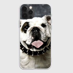Чехол для iPhone 12 Pro Max с принтом Английский бульдог в Петрозаводске, Силикон |  | Тематика изображения на принте: животное | порода | собака | французский бульдог