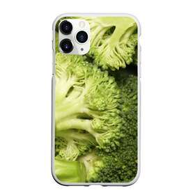 Чехол для iPhone 11 Pro матовый с принтом Брокколи в Петрозаводске, Силикон |  | vegan | vegetarian | брокколи | будизм | веган | вегетарианство | йога | сыроедение | фитнес