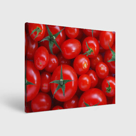 Холст прямоугольный с принтом Томатная в Петрозаводске, 100% ПВХ |  | tomato | vegan | vegetarian | будизм | веган | вегетарианство | йога | помидор | сыроедение | томат | фитнес | ягода
