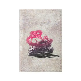 Обложка для паспорта матовая кожа с принтом Three Days Grace 5 в Петрозаводске, натуральная матовая кожа | размер 19,3 х 13,7 см; прозрачные пластиковые крепления | three days grace
