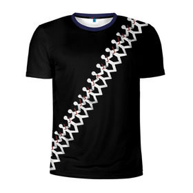 Мужская футболка 3D спортивная с принтом Three Days Grace 9 в Петрозаводске, 100% полиэстер с улучшенными характеристиками | приталенный силуэт, круглая горловина, широкие плечи, сужается к линии бедра | three days grace