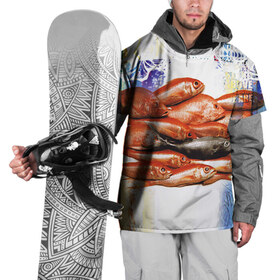 Накидка на куртку 3D с принтом Three Days Grace 10 в Петрозаводске, 100% полиэстер |  | x files | малдер | материалы | секретные | скалли