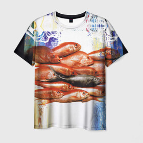 Мужская футболка 3D с принтом Three Days Grace 10 в Петрозаводске, 100% полиэфир | прямой крой, круглый вырез горловины, длина до линии бедер | x files | малдер | материалы | секретные | скалли