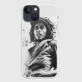 Чехол для iPhone 13 mini с принтом Боб Марли 1 в Петрозаводске,  |  | Тематика изображения на принте: bob marley | боб марли | музыка | регги