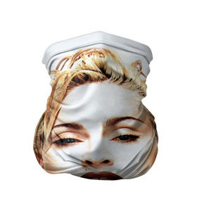 Бандана-труба 3D с принтом Мадонна 3 в Петрозаводске, 100% полиэстер, ткань с особыми свойствами — Activecool | плотность 150‒180 г/м2; хорошо тянется, но сохраняет форму | madonna | мадонна | музыка
