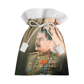 Подарочный 3D мешок с принтом Сталин 1 в Петрозаводске, 100% полиэстер | Размер: 29*39 см | Тематика изображения на принте: знаменитости | иосиф сталин | ретро | ссср
