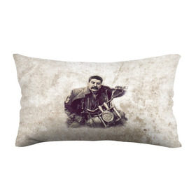 Подушка 3D антистресс с принтом Сталин 2 в Петрозаводске, наволочка — 100% полиэстер, наполнитель — вспененный полистирол | состоит из подушки и наволочки на молнии | знаменитости | иосиф сталин | ретро | ссср