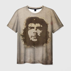 Мужская футболка 3D с принтом Че Гевара 2 в Петрозаводске, 100% полиэфир | прямой крой, круглый вырез горловины, длина до линии бедер | ernesto che guevara | куба | революционер | революция | ретро | эрнесто че гевара