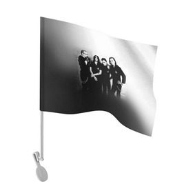 Флаг для автомобиля с принтом Агата Кристи 1 в Петрозаводске, 100% полиэстер | Размер: 30*21 см | Тематика изображения на принте: агата кристи