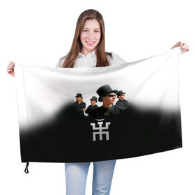 Флаг 3D с принтом Пикник 1 в Петрозаводске, 100% полиэстер | плотность ткани — 95 г/м2, размер — 67 х 109 см. Принт наносится с одной стороны | пикник