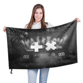 Флаг 3D с принтом Martin Garrix Collection в Петрозаводске, 100% полиэстер | плотность ткани — 95 г/м2, размер — 67 х 109 см. Принт наносится с одной стороны | 2015 | animals | edm | garrix | martin