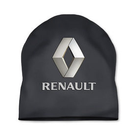 Шапка 3D с принтом Renault в Петрозаводске, 100% полиэстер | универсальный размер, печать по всей поверхности изделия | renault | рено