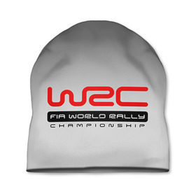 Шапка 3D с принтом WRC в Петрозаводске, 100% полиэстер | универсальный размер, печать по всей поверхности изделия | championship | rally | world | wrs