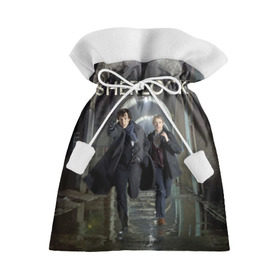 Подарочный 3D мешок с принтом Sherlock в Петрозаводске, 100% полиэстер | Размер: 29*39 см | benedict | cumberbatch | freeman | holmes | martin | sherlock | бенедикт | ватсон | доктор | камбербэтч | мартин | фриман | холмс | шерлок
