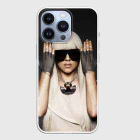 Чехол для iPhone 13 Pro с принтом Lady Gaga в Петрозаводске,  |  | lady gaga | блондинка | звезда | знаменитость | леди гаага | очки | певица | поп | эпатаж | эпатажная