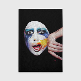 Обложка для автодокументов с принтом Lady Gaga в Петрозаводске, натуральная кожа |  размер 19,9*13 см; внутри 4 больших “конверта” для документов и один маленький отдел — туда идеально встанут права | lady gaga | взгляд | звезда | знаменитость | леди гаага | певица | поп | портрет | эпатаж | эпатажная