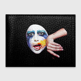 Обложка для студенческого билета с принтом Lady Gaga в Петрозаводске, натуральная кожа | Размер: 11*8 см; Печать на всей внешней стороне | Тематика изображения на принте: lady gaga | взгляд | звезда | знаменитость | леди гаага | певица | поп | портрет | эпатаж | эпатажная