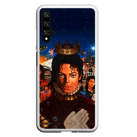 Чехол для Honor 20 с принтом Michael Jackson в Петрозаводске, Силикон | Область печати: задняя сторона чехла, без боковых панелей | майкл джексон
