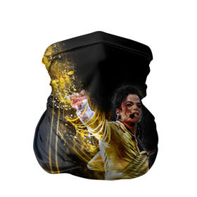 Бандана-труба 3D с принтом Michael Jackson в Петрозаводске, 100% полиэстер, ткань с особыми свойствами — Activecool | плотность 150‒180 г/м2; хорошо тянется, но сохраняет форму | майкл джексон